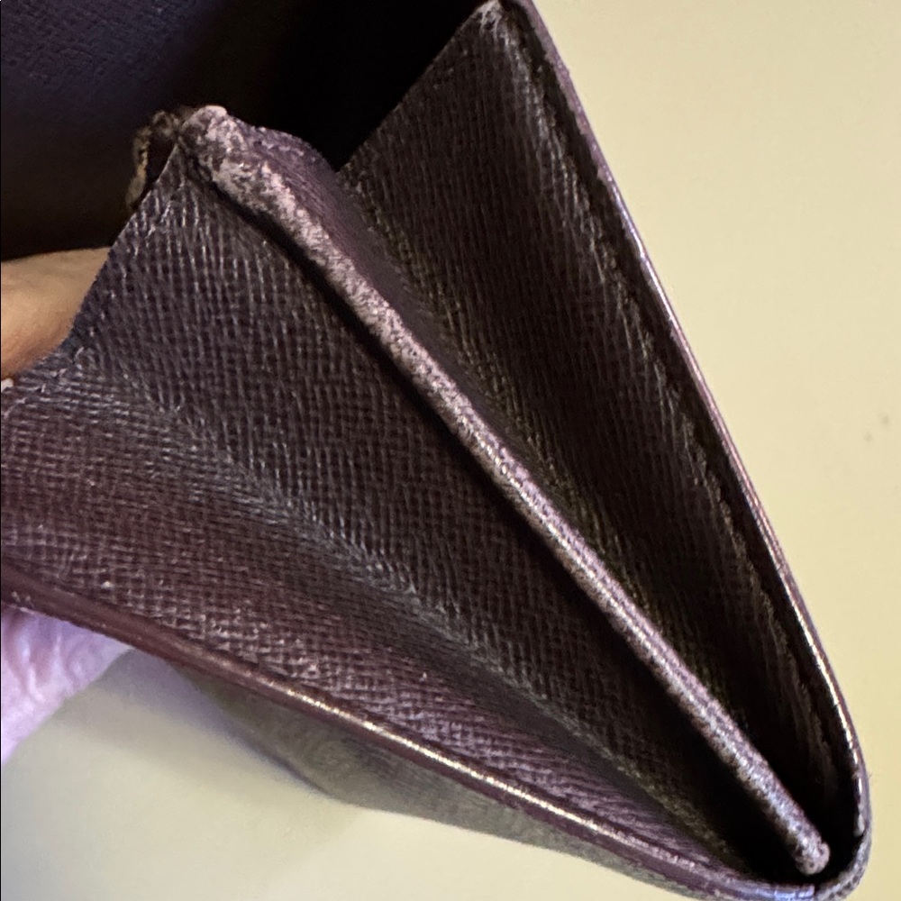 Vintage 1997 Louis Vuitton Sarah Wallet Damier Ebene - READ DESCRIPTION - Picture 11 of 15